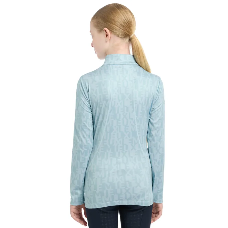 LeMieux Young Rider Casey Junior Long Sleeve Base Layer - Glacier-3