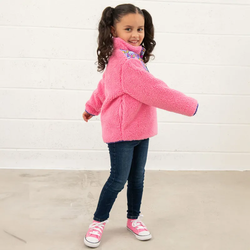 Lighthouse Cassie Junior Girls Fleece Jumper - Blush Pink-3