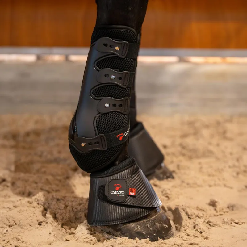 Catago FIR-Tech Dressage Boots - Black-3