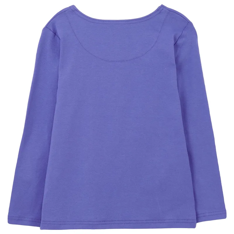 Lighthouse Causeway Junior Long Sleeve Tee - Horse Print-8