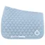 Cavalleria Toscana Circular Quilted Dressage Saddlecloth - Blue Fog