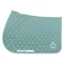 Cavalleria Toscana GP Circular Quilted Saddlecloth - Teal Green/Blue Fog