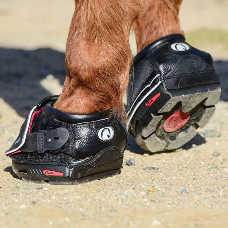 Cavallo Sport Slim Hoof Boots - Black-2