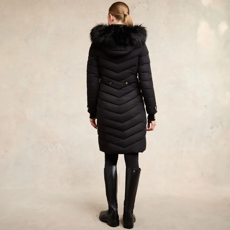 Holland Cooper Chamonix Ladies Coat - Black-2