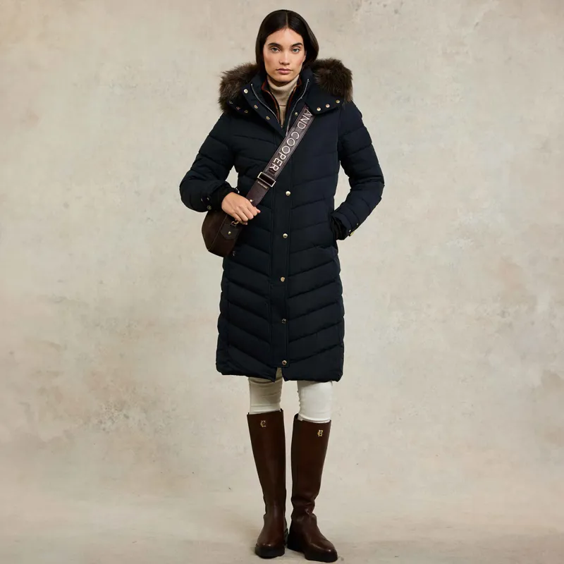 Holland Cooper Chamonix Ladies Coat - Ink Navy