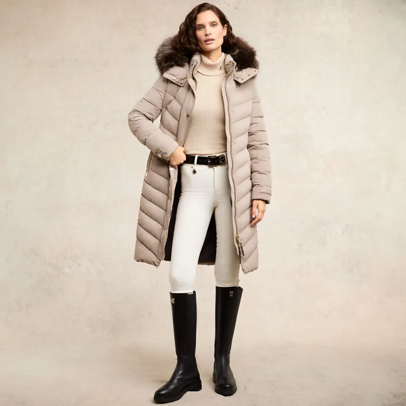 Holland Cooper Chamonix Ladies Coat - Mink-6