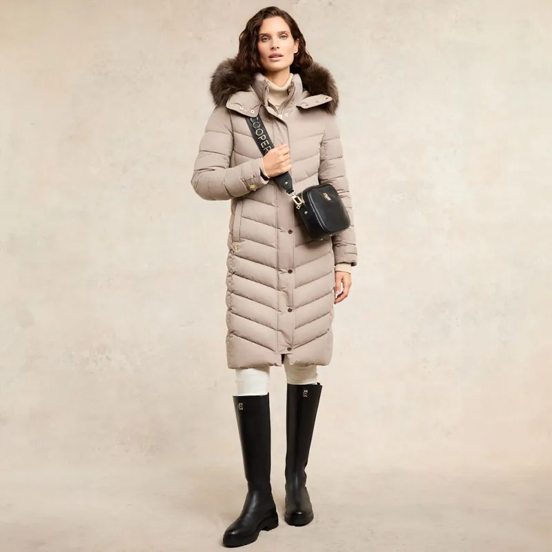 Holland Cooper Chamonix Ladies Coat - Mink-5