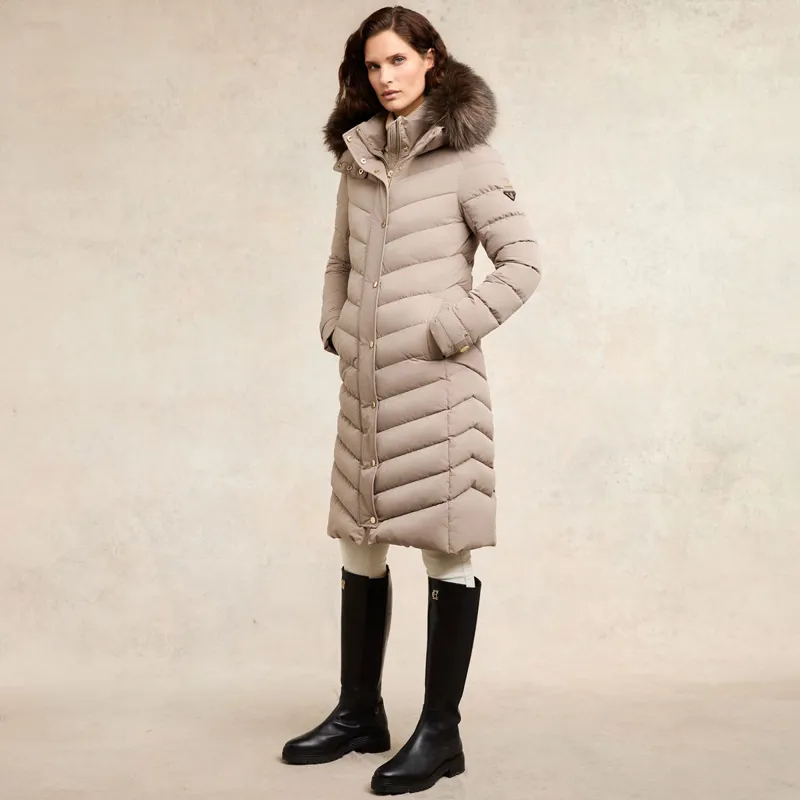 Holland Cooper Chamonix Ladies Coat - Mink-3