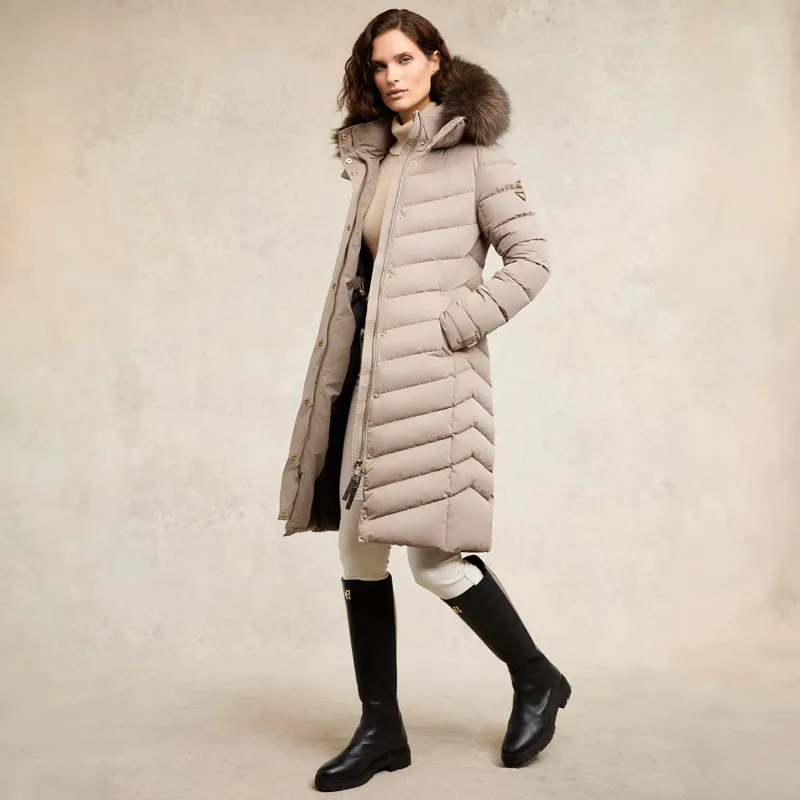 Holland Cooper Chamonix Ladies Coat - Mink-2