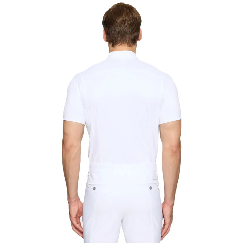 Samshield Charles Mens Short Sleeve Show Shirt - White-1