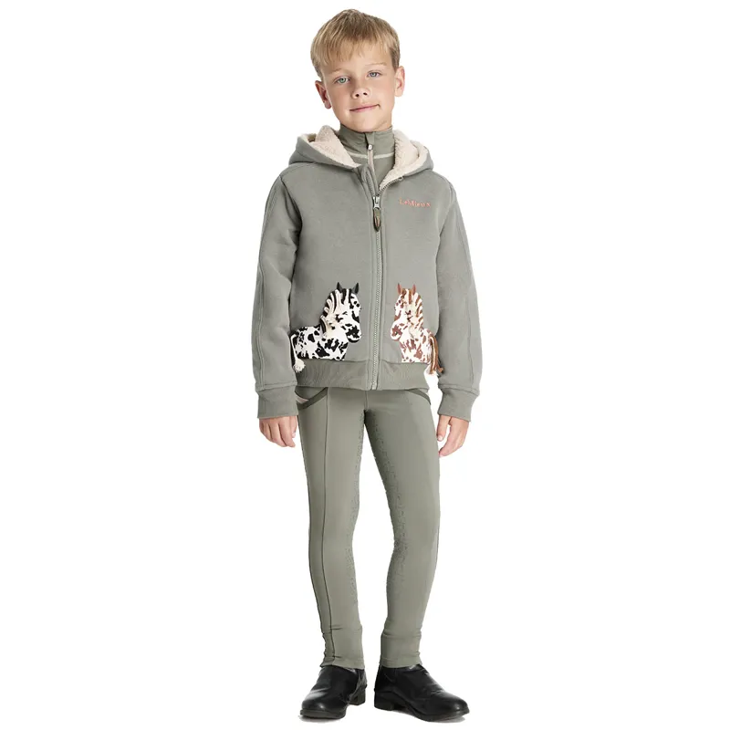 LeMieux Mini Charlie Lined Hoodie - Rosemary-6