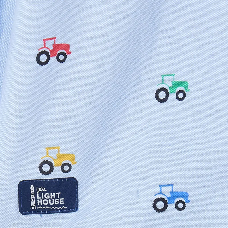 Lighthouse Charlie Junior Boys Shirt - Tractor-2