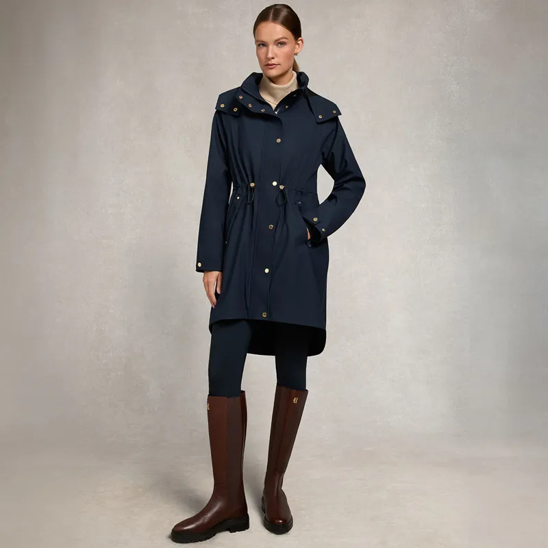 Holland Cooper Chartwell Ladies Rain Parka - Ink Navy