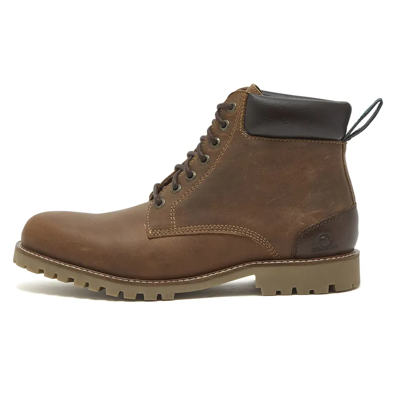 Chatham Bleasdale Mens Leather Short Country Boots - Walnut-2