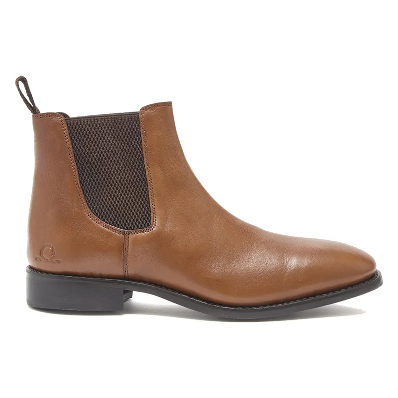 Chatham Conholt Mens Premium Leather Chelsea Boots -Tan-1
