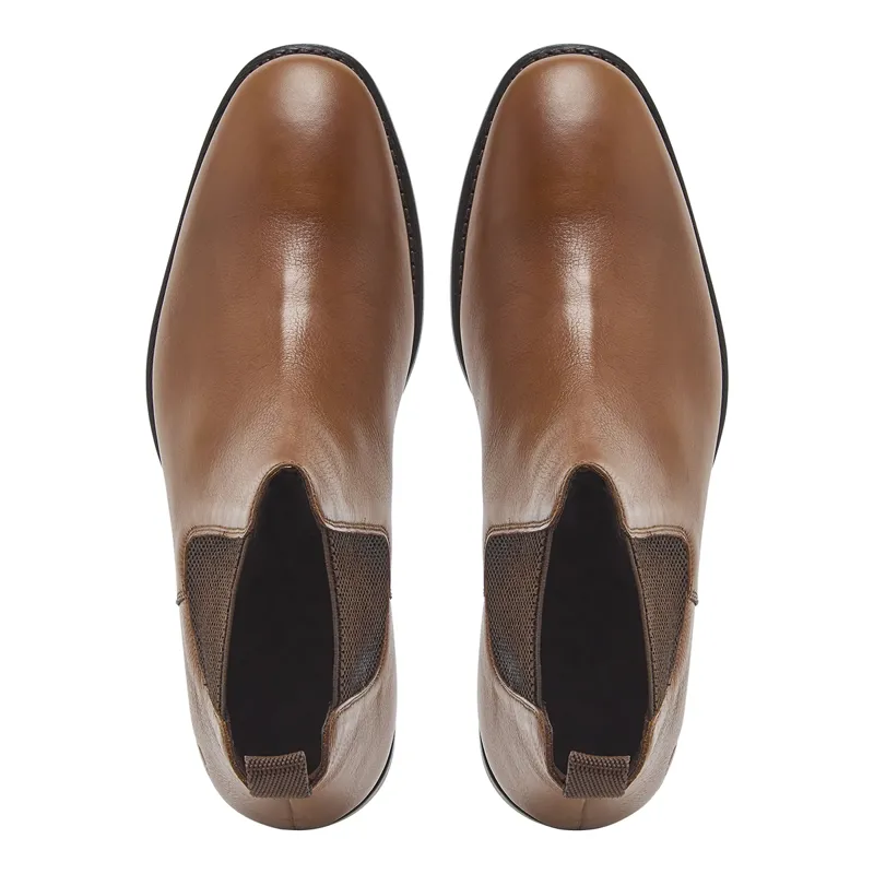 Chatham Conholt Mens Premium Leather Chelsea Boots -Tan-2
