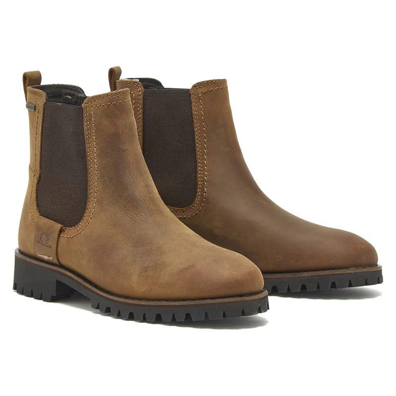 Chatham Olympia II Premium Leather Ladies Chelsea Boot - Walnut
