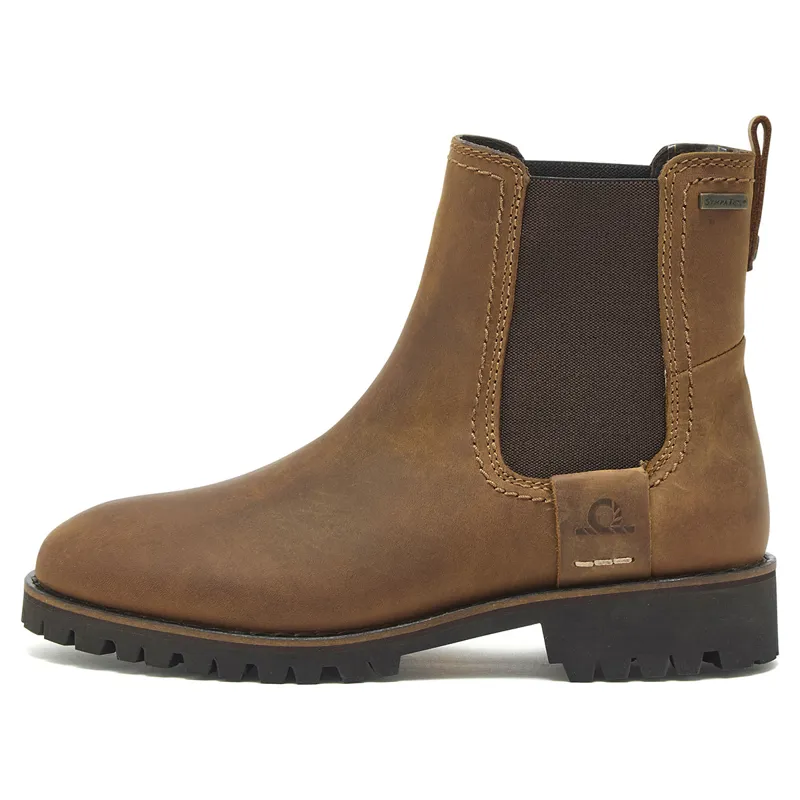 Chatham Olympia II Premium Leather Ladies Chelsea Boot - Walnut-3