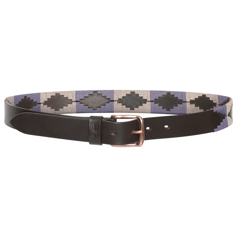 HV Polo Chaya Polo Belt - Brown/Navy