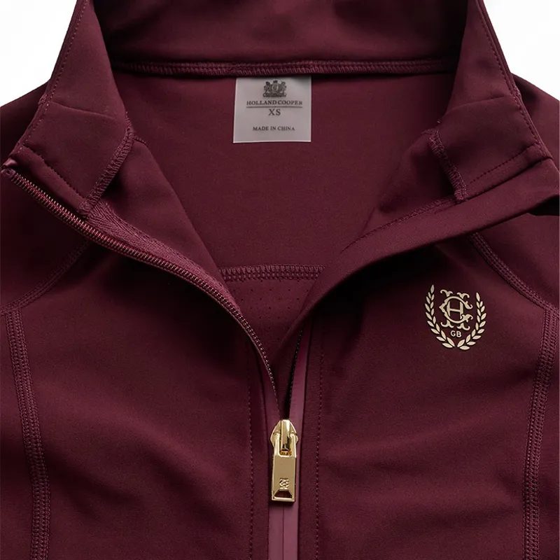 Holland Cooper Chiltern Womens Base Layer - Mulberry-1
