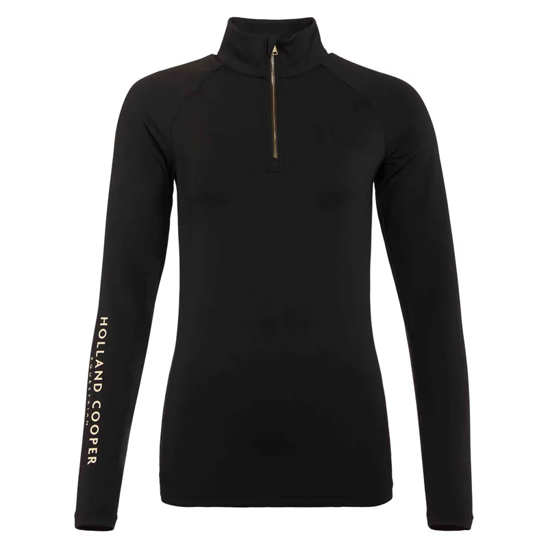 Holland Cooper Chiltern Ladies Base Layer - Black-7
