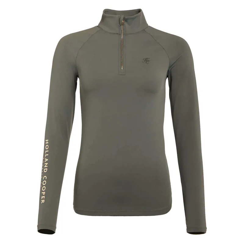 Holland Cooper Chiltern Ladies Base Layer - Dove Grey-3