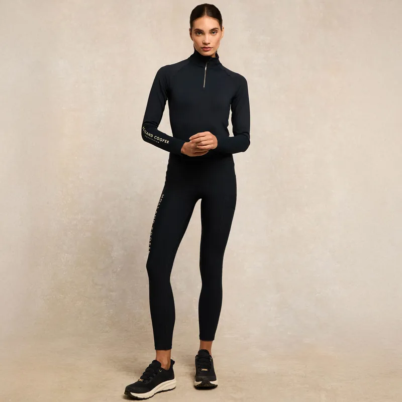 Holland Cooper Chiltern Ladies Base Layer - Ink Navy-9