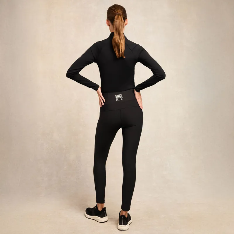 Holland Cooper Chiltern Legging Ladies Riding Tights - Black-9