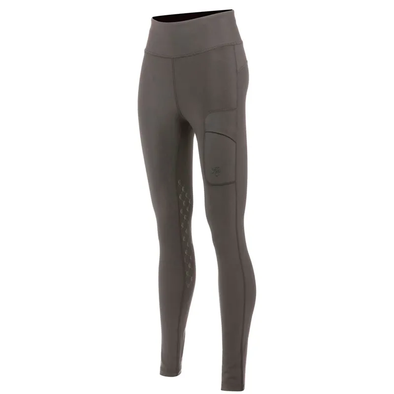 Holland Cooper Chiltern Legging Ladies Riding Tights - Dove Grey-8