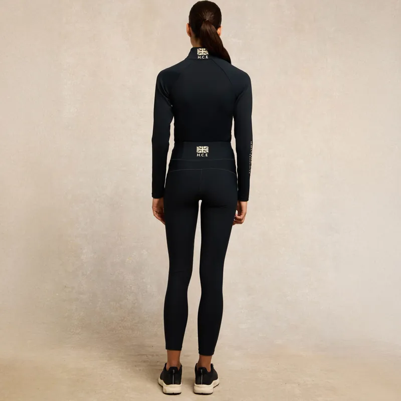 Holland Cooper Chiltern Legging Ladies Riding Tights - Ink Navy-2