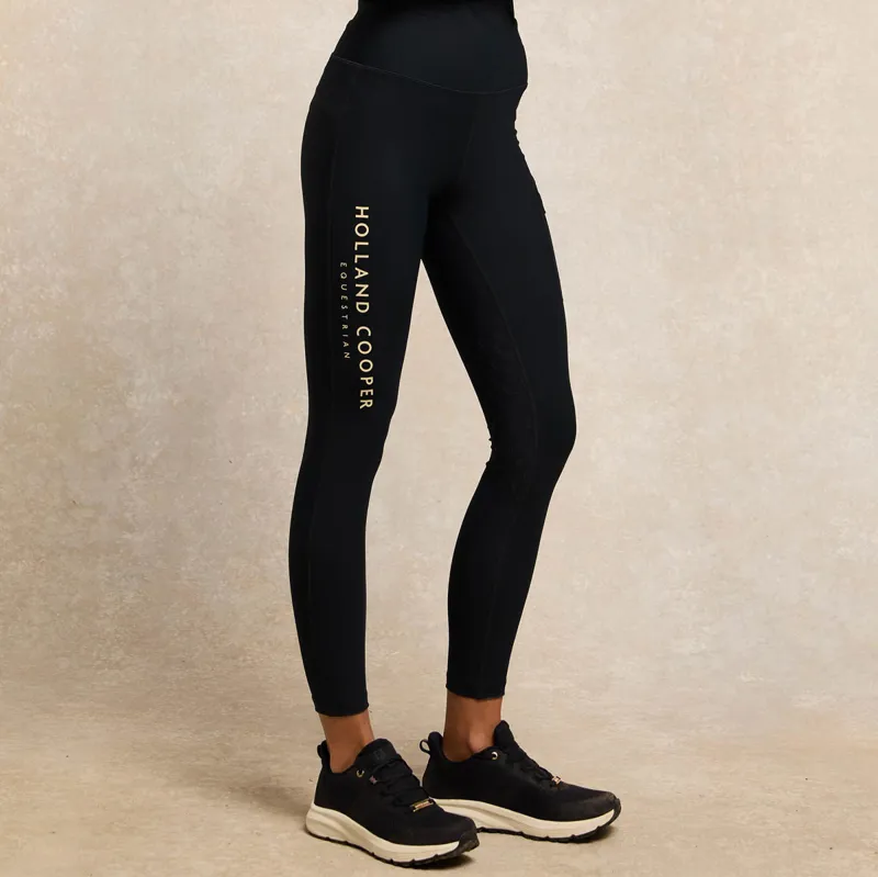 Holland Cooper Chiltern Legging Ladies Riding Tights - Ink Navy