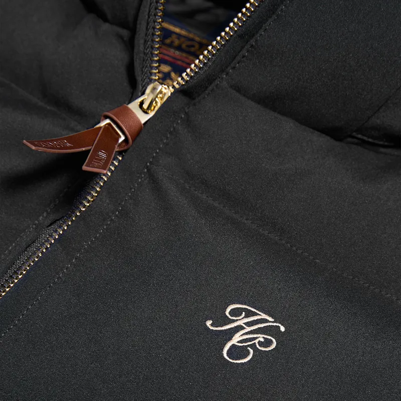 Holland Cooper Chiltern Womens Longline Yard Coat - Black-9