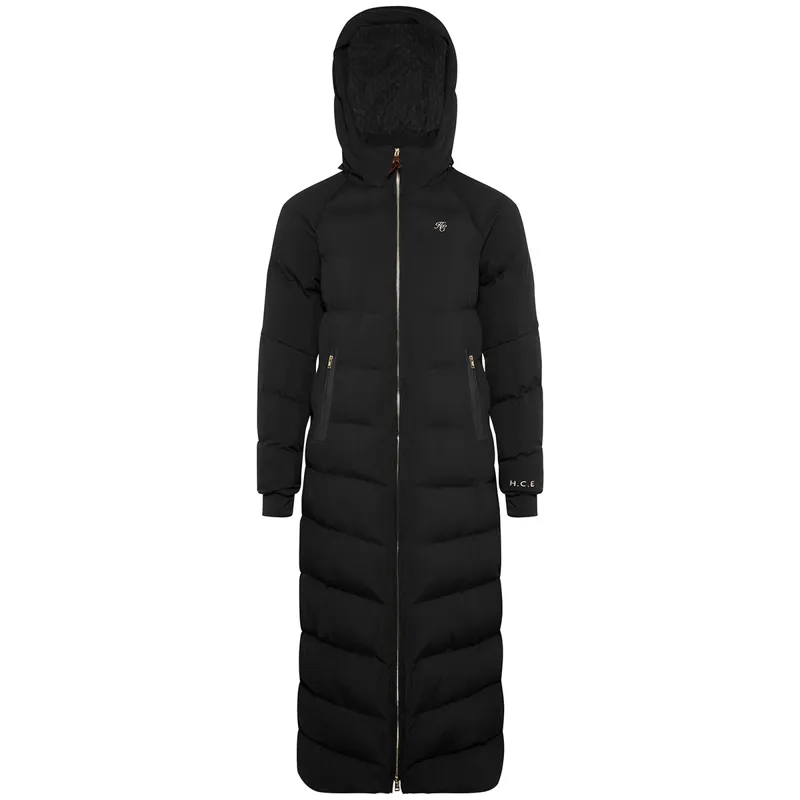 Holland Cooper Chiltern Womens Longline Yard Coat - Black-6