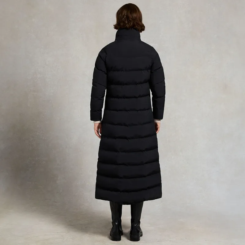 Holland Cooper Chiltern Womens Longline Yard Coat - Black-5