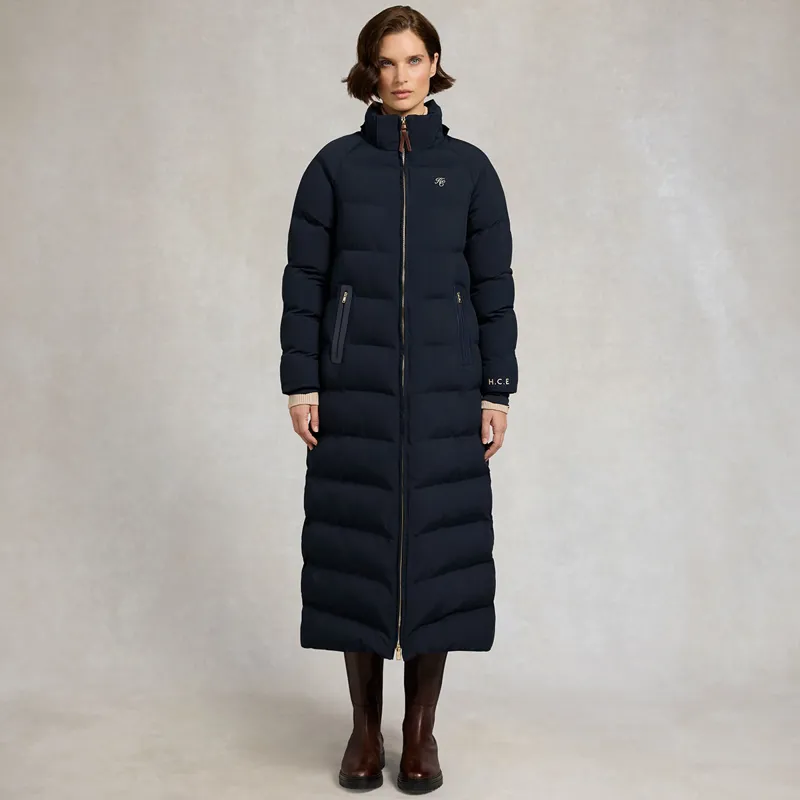 Holland Cooper Chiltern Womens Longline Yard Coat - Ink