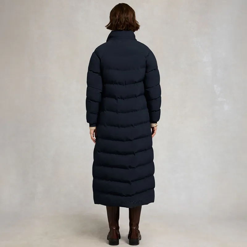 Holland Cooper Chiltern Womens Longline Yard Coat - Ink-11