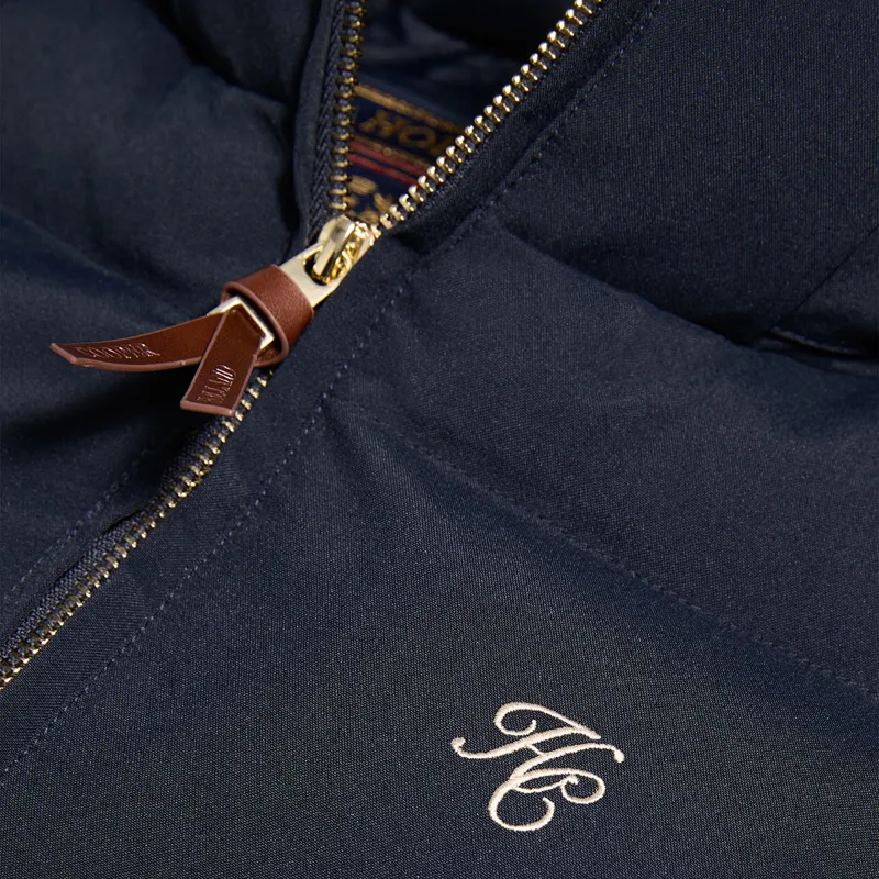 Holland Cooper Chiltern Womens Longline Yard Coat - Ink-4