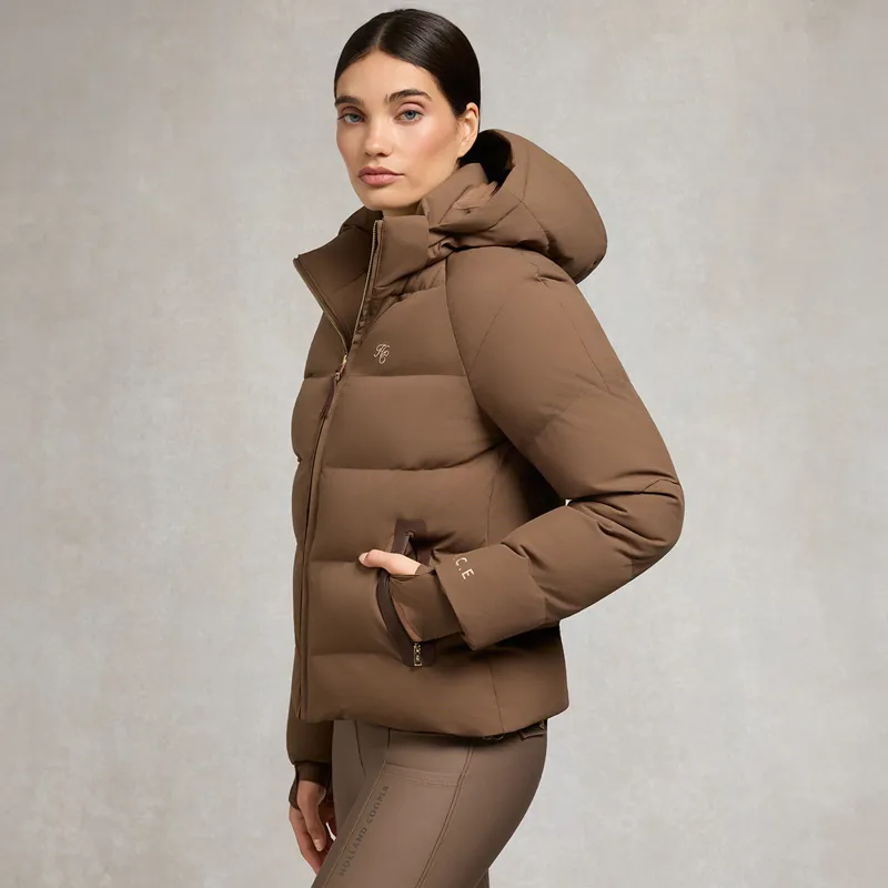 Holland Cooper Chiltern Womens Yard Jacket - Chestnut-7