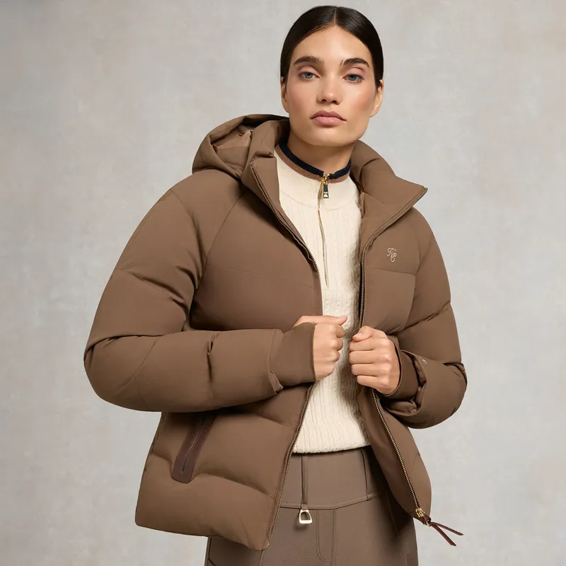 Holland Cooper Chiltern Womens Yard Jacket - Chestnut-6