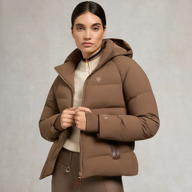 Holland Cooper Chiltern Womens Yard Jacket - Chestnut-5