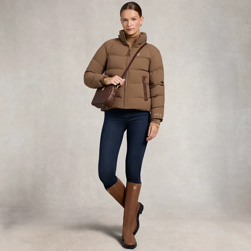 Holland Cooper Chiltern Womens Yard Jacket - Chestnut-4