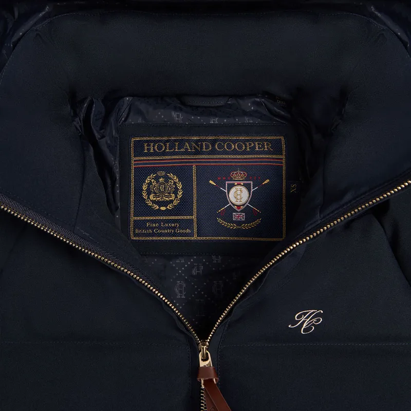 Holland Cooper Chiltern Womens Yard Jacket - Ink Navy-11