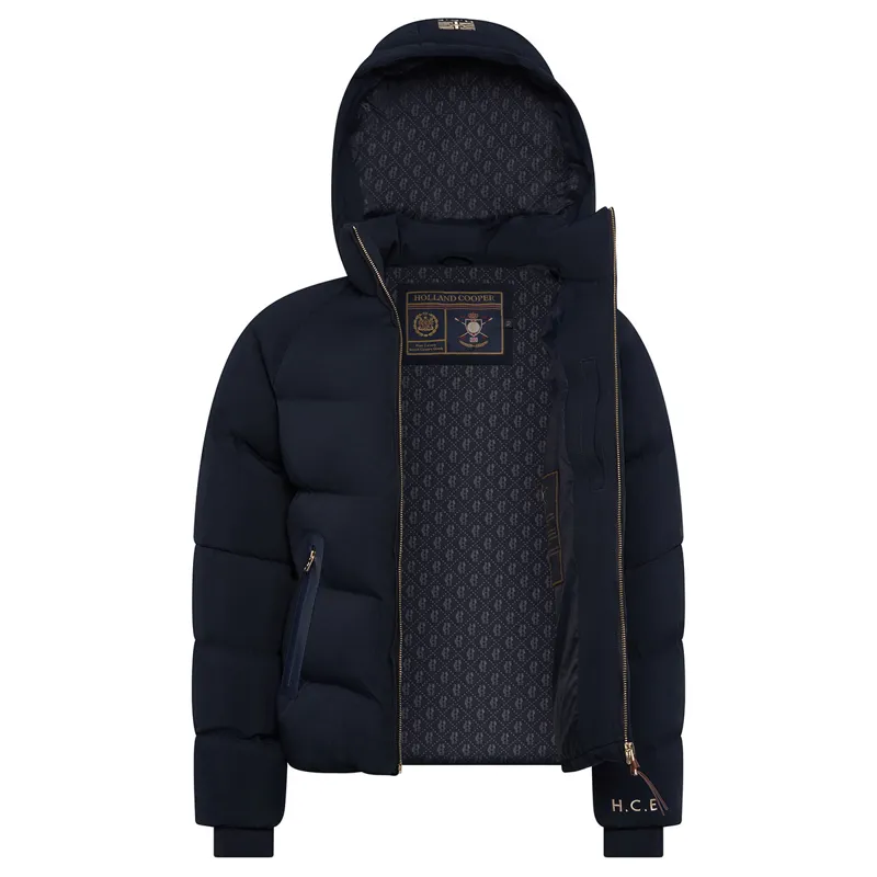 Holland Cooper Chiltern Womens Yard Jacket - Ink Navy-10