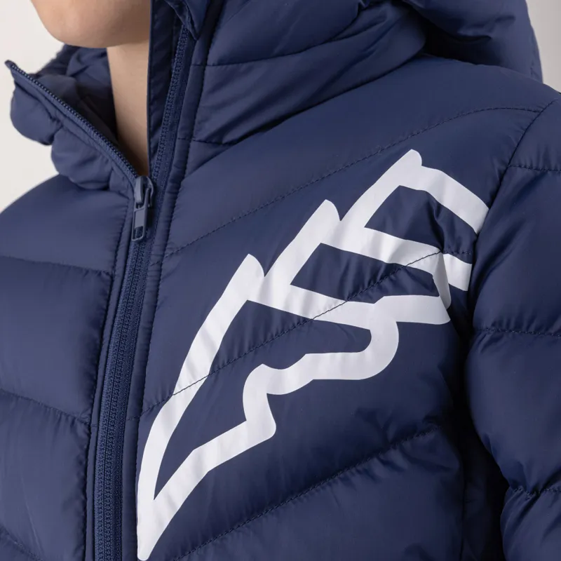 Equiline Cino Junior Boys Padded Jacket - Navy Peony-4