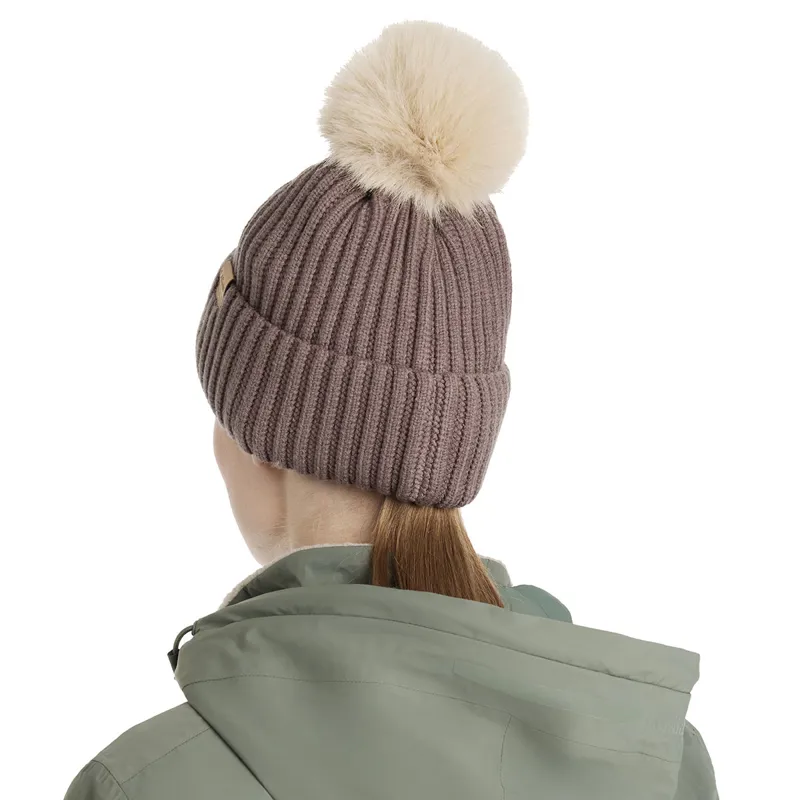 LeMieux Clara Cable Beanie Hat - Walnut-3