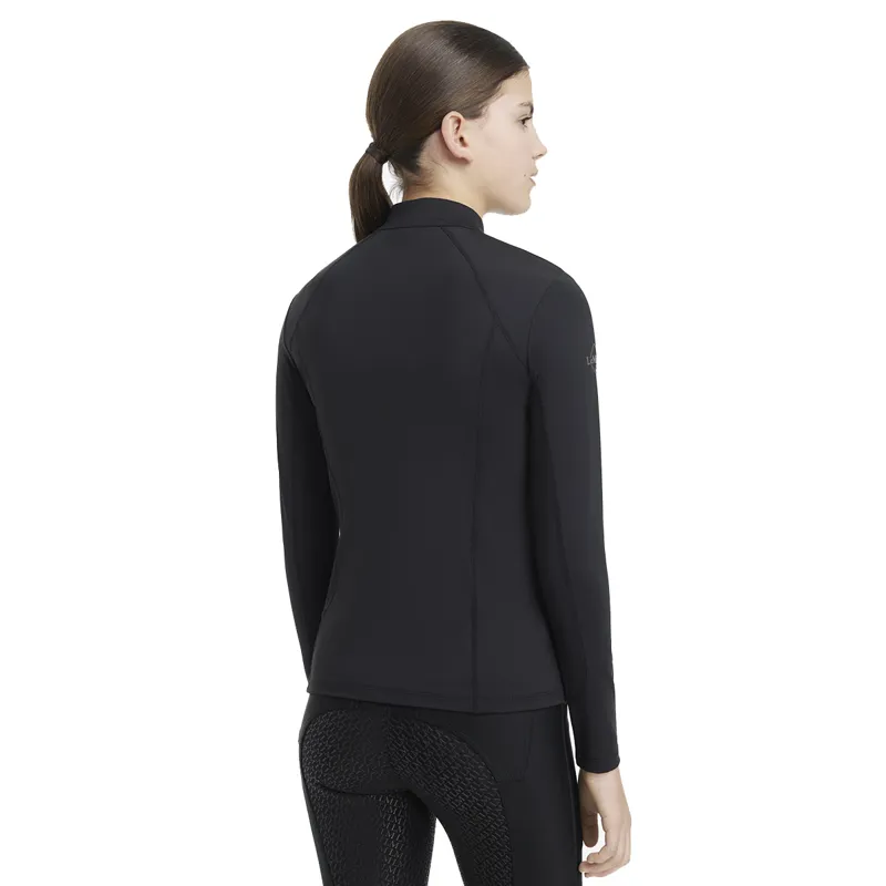 LeMieux Classique Young Rider Long Sleeve Base Layer - Black-4
