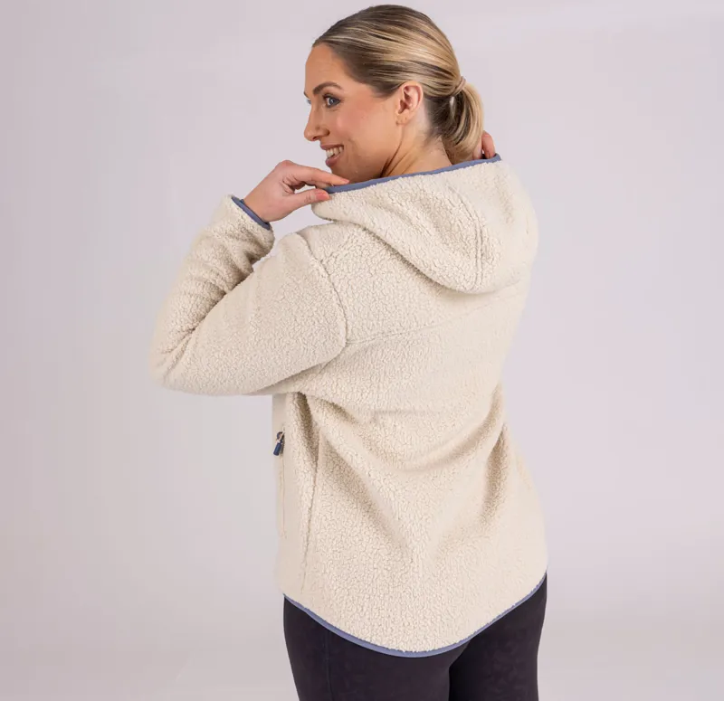 Aubrion Clement Ladies Fleece Jumper - Natural-10