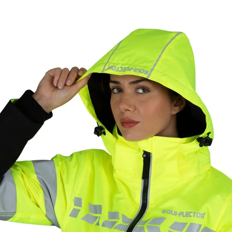 Equi-Flector Women's Hi-Vis Jacket - Yellow-2