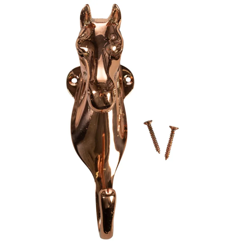 HKM Horsehead Coat Hook - Copper-1