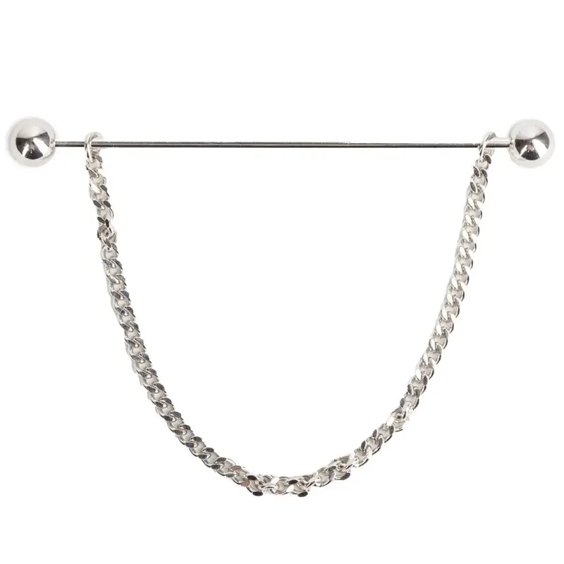 Supreme Products Class Act Collar Pin - Silver